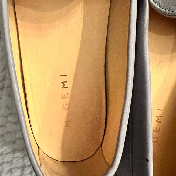 M. Gemi Driving Mocs. Size 40.5. Light blue / gray color. - Picture 2 of 5